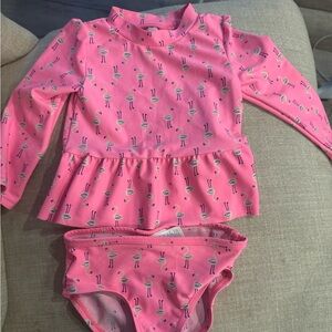 Baby girl swimsuit (9mo)